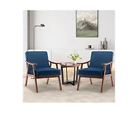 Casainc Mid-Century Modern Chair with Solid Wood Frame