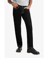 Cultura Men's Saddle Stitch Color Denim With Flap Pocket