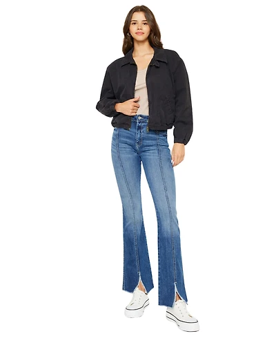 KanCan Women's Citrine High-Rise Bootcut Jeans