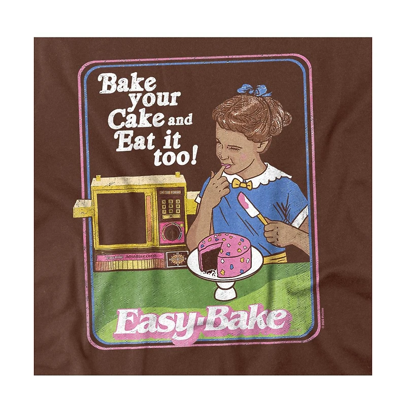 Logovision Men's Easy Bake Oven And Eat It Too! T Shirt