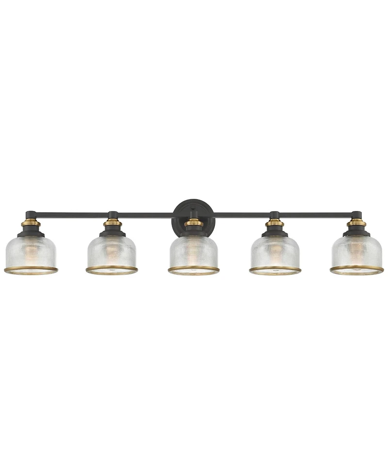 Possini Euro Design Possini Euro Poway 42 1/2"W and Glass 5-Light Bath Light
