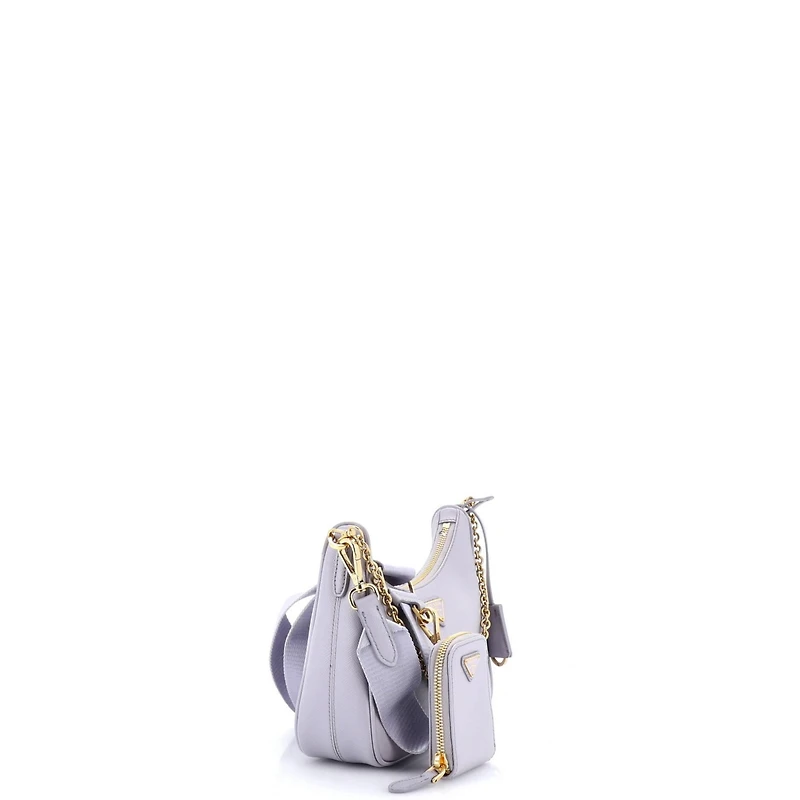 Pre-Owned Prada Small Re-Edition 2005 Shoulder Bag Saffiano Leather