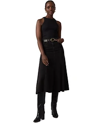Levi's Women's Fit & Flare Denim Skirt
