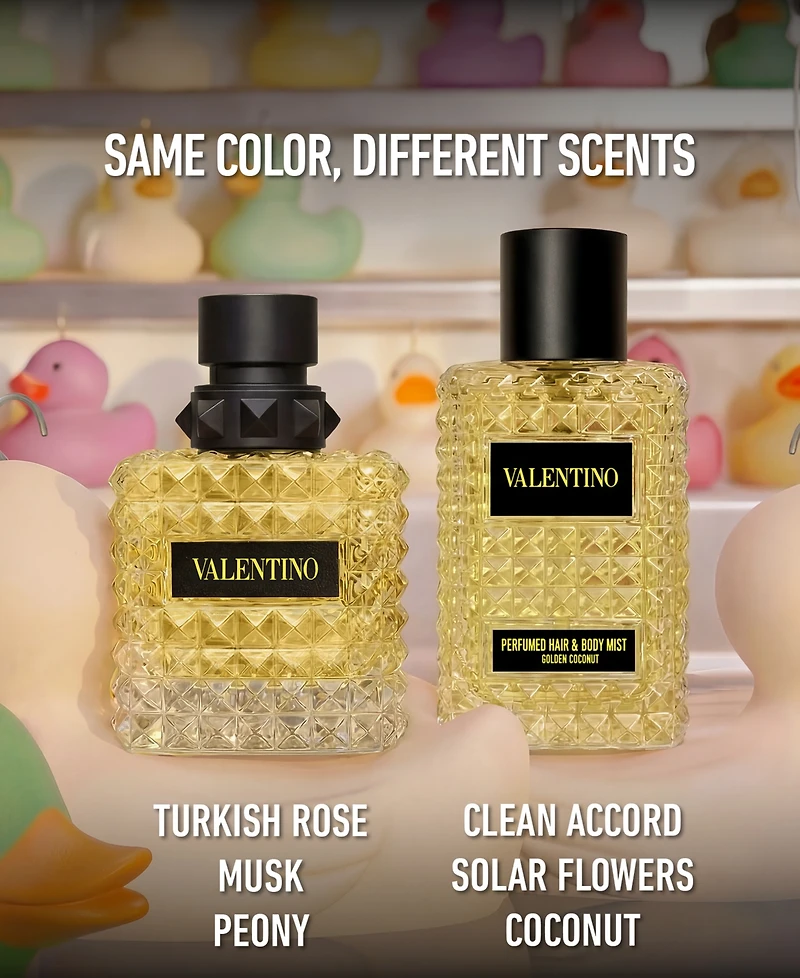 Valentino Born in Roma Golden Coconut Hair and Body Mist, 3.3 oz.
