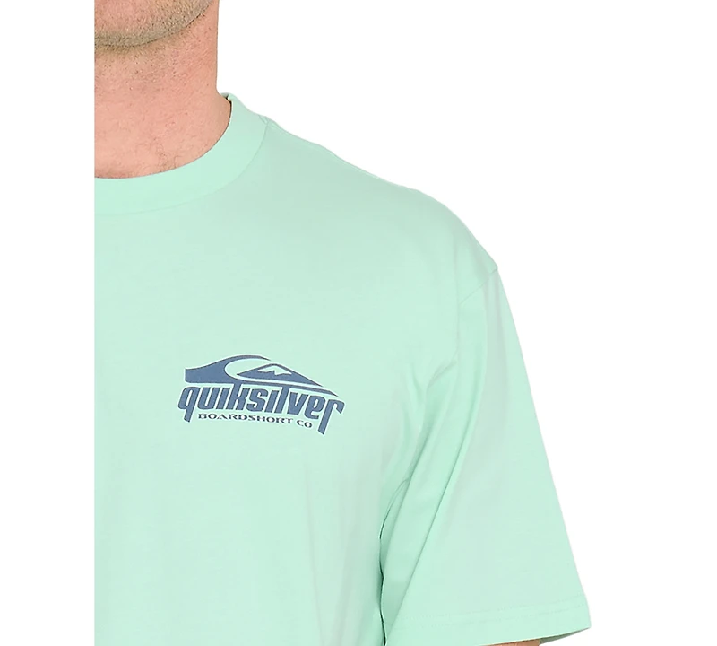 Quiksilver Men's Short-Sleeve Screen Print T-Shirt