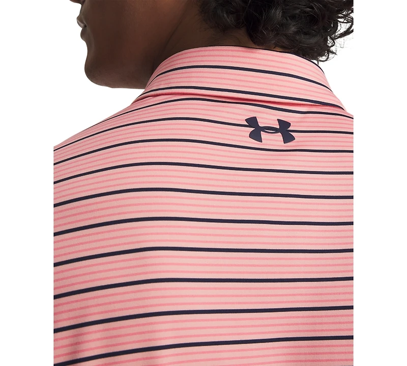 Under Armour Men's Matchplay Stripe Polo Shirt