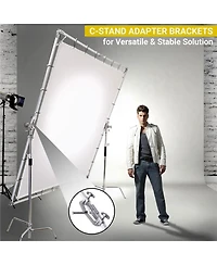 Glow Butterfly Light Modifier Scrim Kit 8x8'