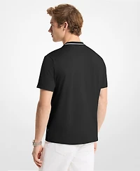 Michael Kors Men's Contrast Tipping Crewneck T-Shirt