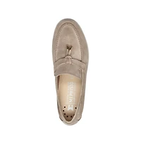 Mephisto Valenza Taupe Suede Loafer