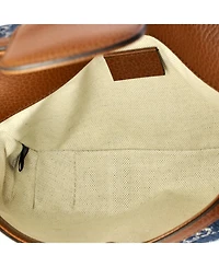 Pre-Owned Gucci Mini Horsebit 1955 Shoulder Bag Gg Denim