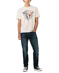 Buffalo David Bitton Men's Classic Short-Sleeve Silhouette T-Shirt