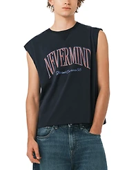 Buffalo David Bitton Men's Boxy Cropped Silhouette T-Shirt