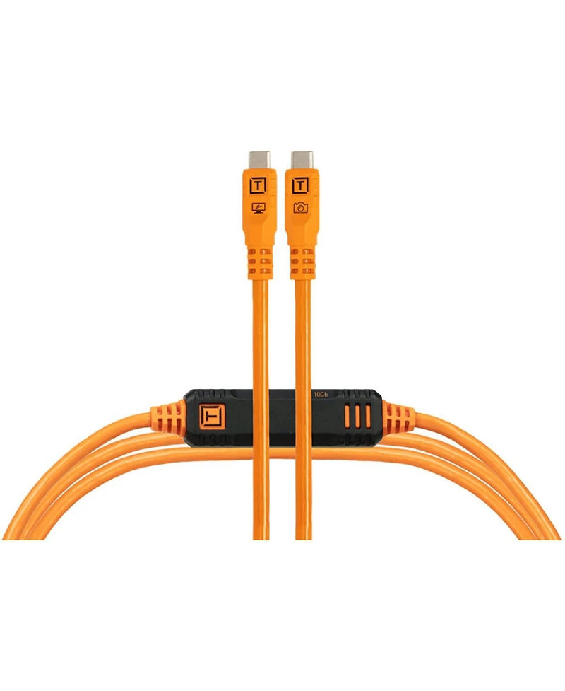 Tether Tools TetherPro Optima 10G 15' Usb-c Straight to Usb-c Straight Cable