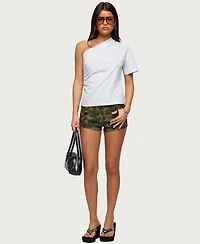 Edikted Women's Yurey Gathered One Shoulder Top