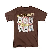 Hasbro+ Men's + Clue Who Dunnit T-Shirt