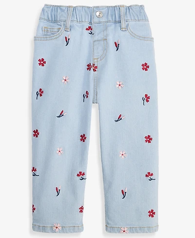 Epic Threads Toddler Girls' 12M-5T Embroidered Jeans, Macy's Exclusive