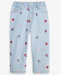 Epic Threads Toddler Girls' 12M-5T Embroidered Jeans, Macy's Exclusive