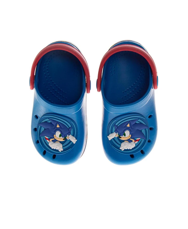 Sega Sonic the Hedgehog Boys Shoes, Eva Clogs, Water Shoes Kids Pool and Beach Sandals Slip-On