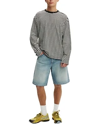 Cotton On Men's Cropped Modern-Fit Long-Sleeve T-shirts