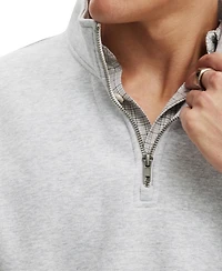 Cotton On Men's Zip Fleece Sweatshirt