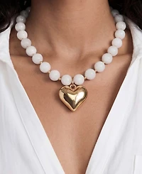Ettika Luck and Love Turquoise Beaded Choker Necklace
