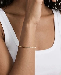 Ettika Gold-Tone Crystal Shapes Cuff Bracelet