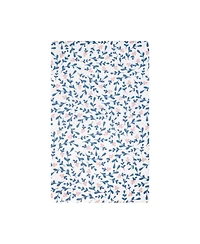 Hudson Baby Girl Cotton Poly Flannel Burp Cloths Bundle 12-Pack, Loves Me Deerly, One Size