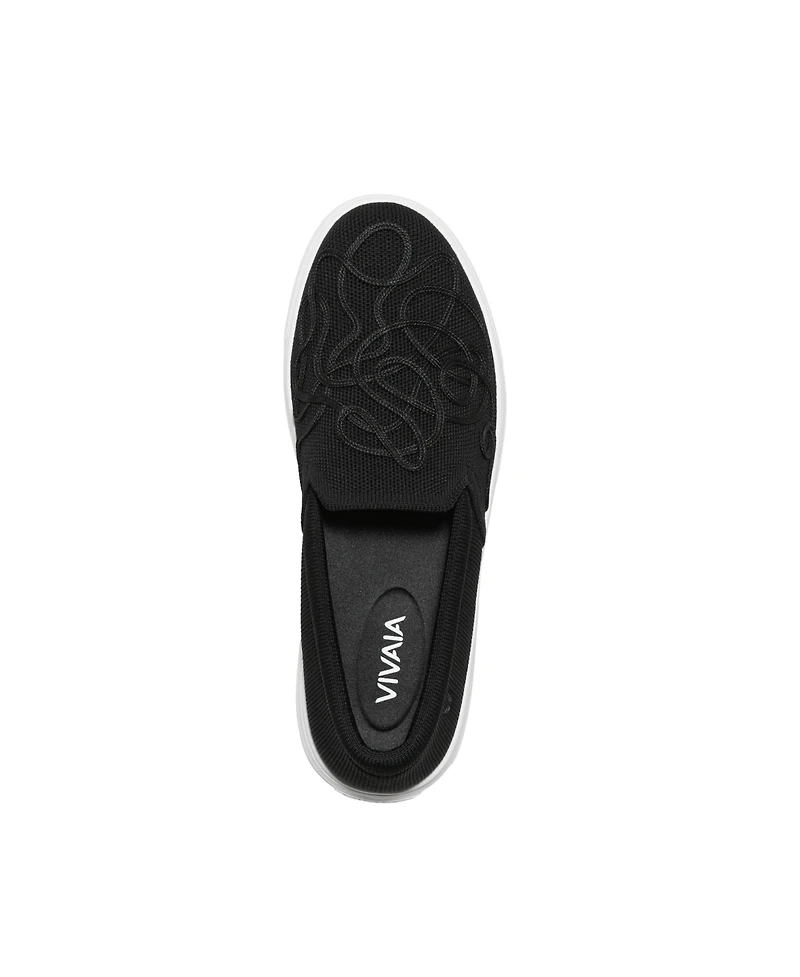 Vivaia Women's V-Tune Round Toe Classic Slip-On Unisex Sneakers