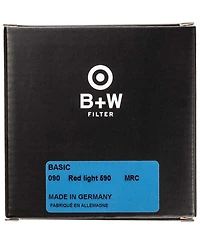 B + W 72mm Basic 090M Mrc Filter, Light Red 590