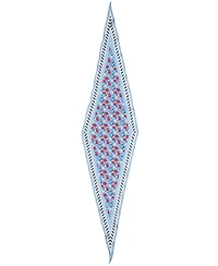 Bespoke Fashion Women's Maritime Floral Diamond Scarf