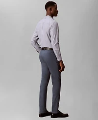 Calvin Klein Men's Linen Blend Slim-Fit Pants