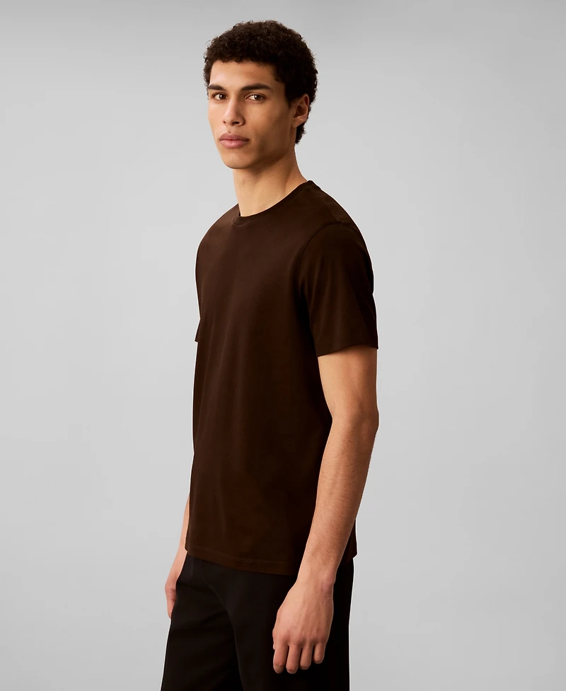 Calvin Klein Men's Short Sleeve Supima Cotton Interlock T-Shirt