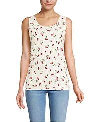 Lands' End Women's Tall Cotton Tank Top