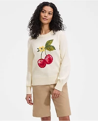 Lands' End Women's Drifter Jacquard Sweater