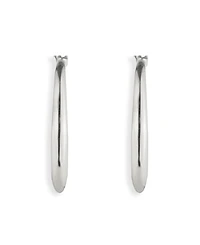 Lauren Ralph Small Graduated Hoop Earrings 1-1/8"