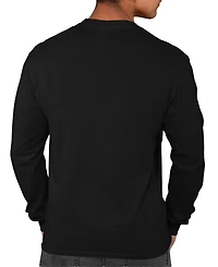 La Pop Art Men's Peace Alien Word Long-Sleeve T-Shirt
