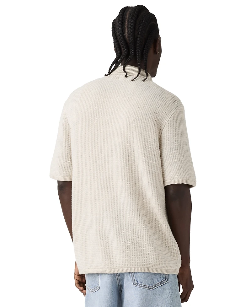 Levis Premium Men's Short-Sleeve Knit Camp Shirt