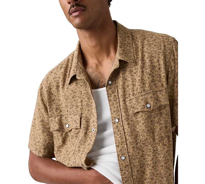 Levi's Men's Short-Sleeve Western Shirt