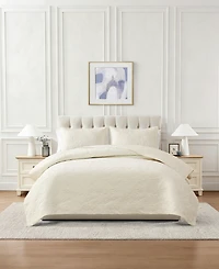 Chelsea Loft Pinsonic Floral Embossed -Pc. Quilt Set