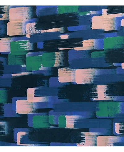 Dai Moda Zion Print Versa Scarf with logo hardware