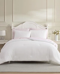 Laura Ashley Waffle Solid -Pc. Comforter Set