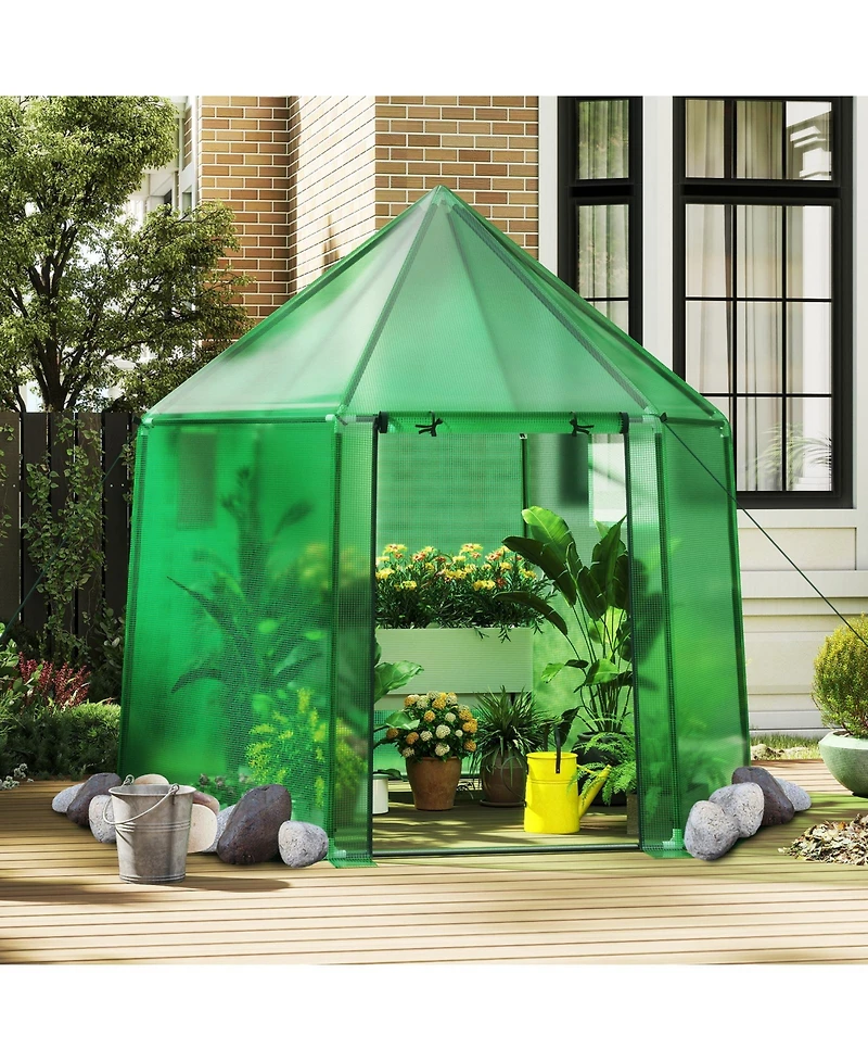 Gouun Mini Walk-in house with Pe Cover