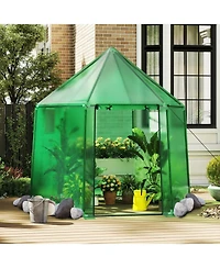 Gouun Mini Walk-in house with Pe Cover