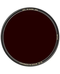 B + W 67mm Basic 092 Infrared Filter, Dark Red 695
