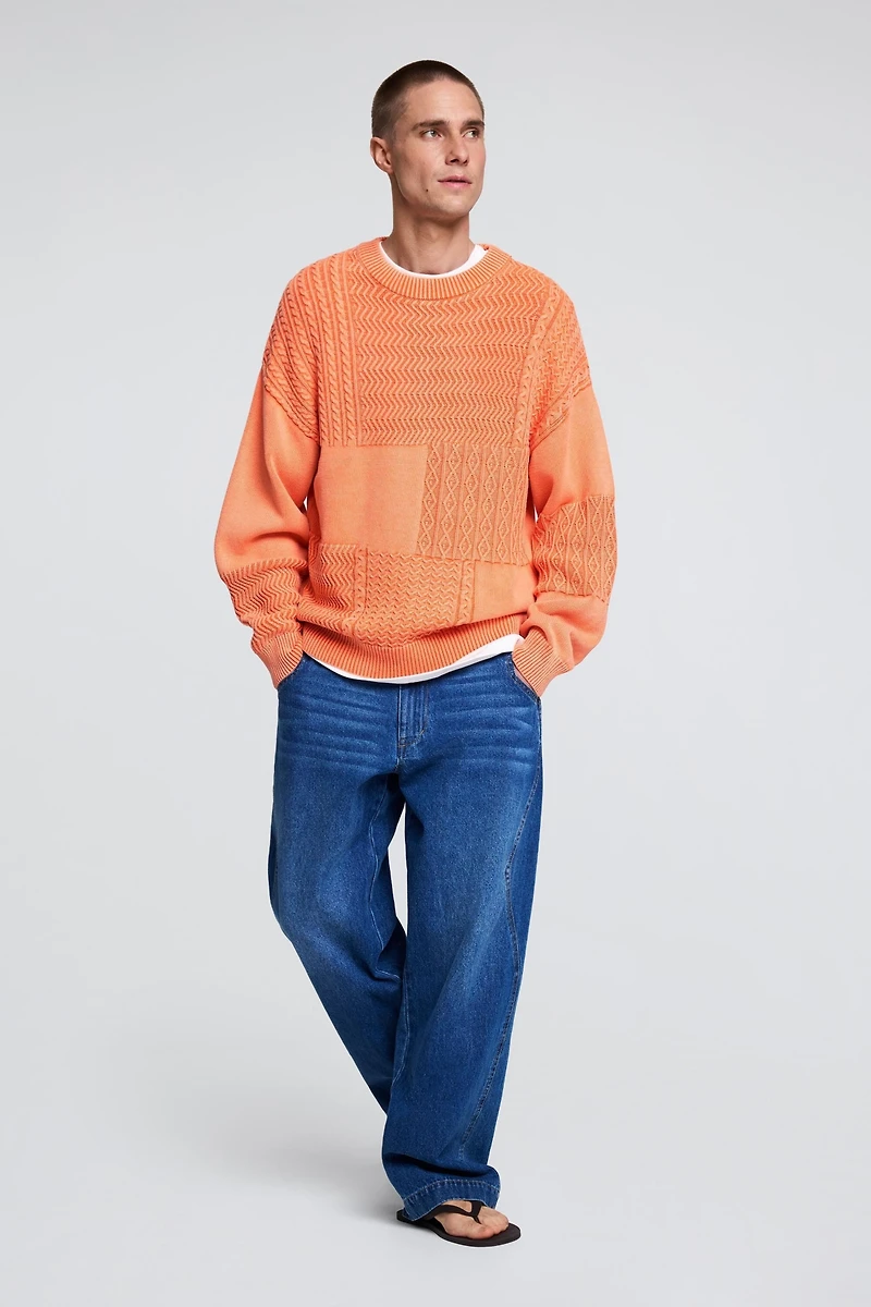 Desigual Men's Plain knit sweater