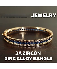 Gnuadz Women Bangle Bracelet Light Luxury Elegant Zinc Alloy Gift