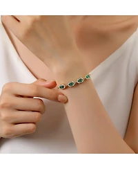 Gnuadz Birthstone Bracelet Women Dainty Link Jewelry Gift