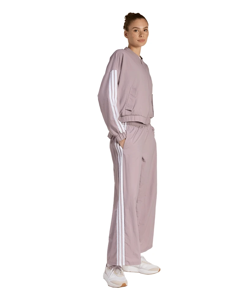 adidas Women's Three Stripe Parachute Pants