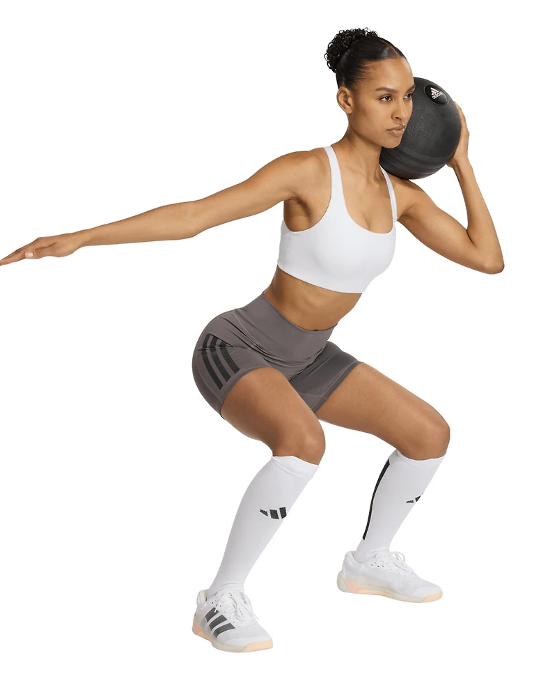 adidas Women's Workout Square Neck Support Bra