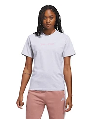 adidas Women's Sports Graphic Crewneck Cotton T-Shirt